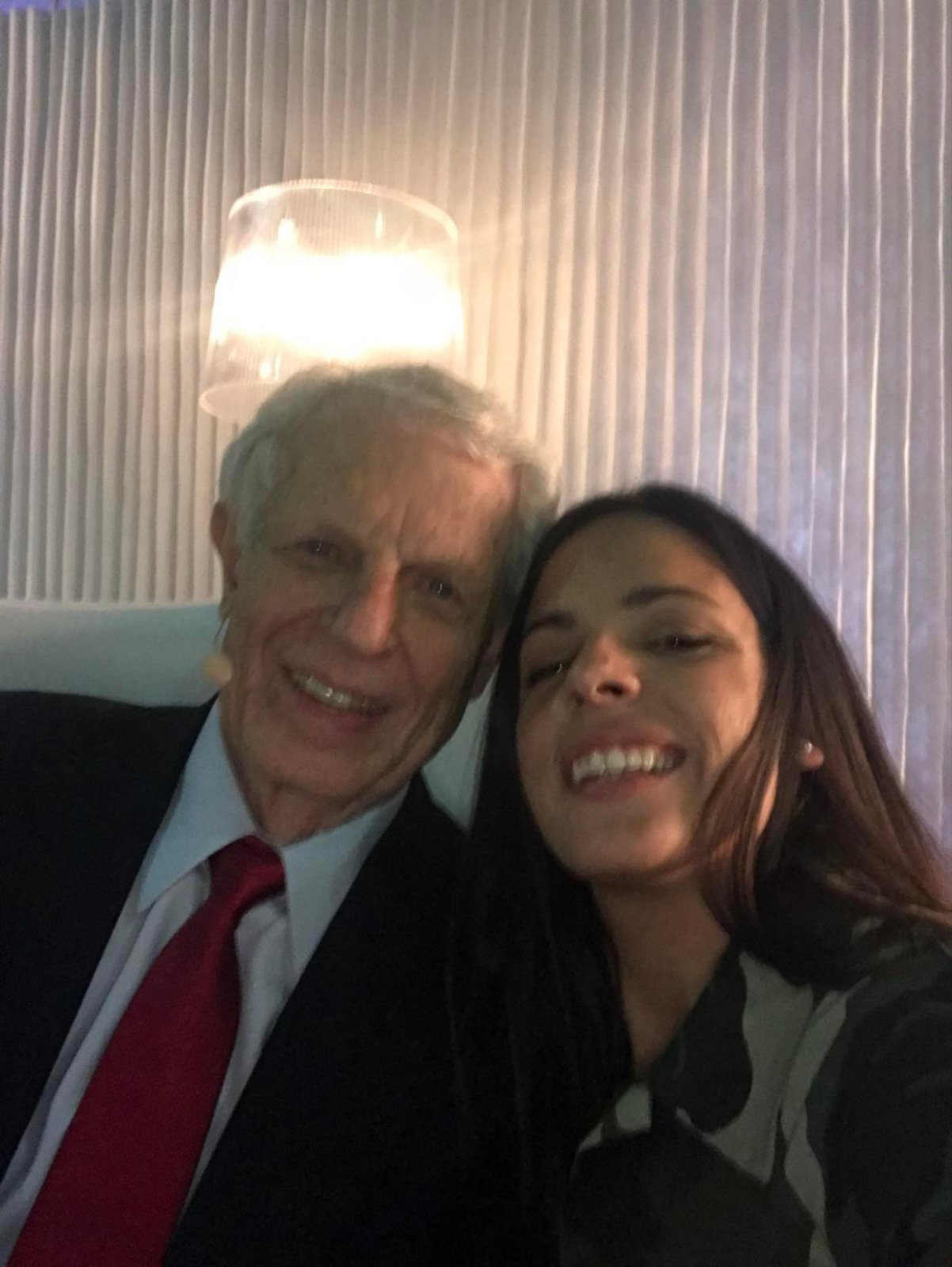 Cristina de Martinis con Al Ries