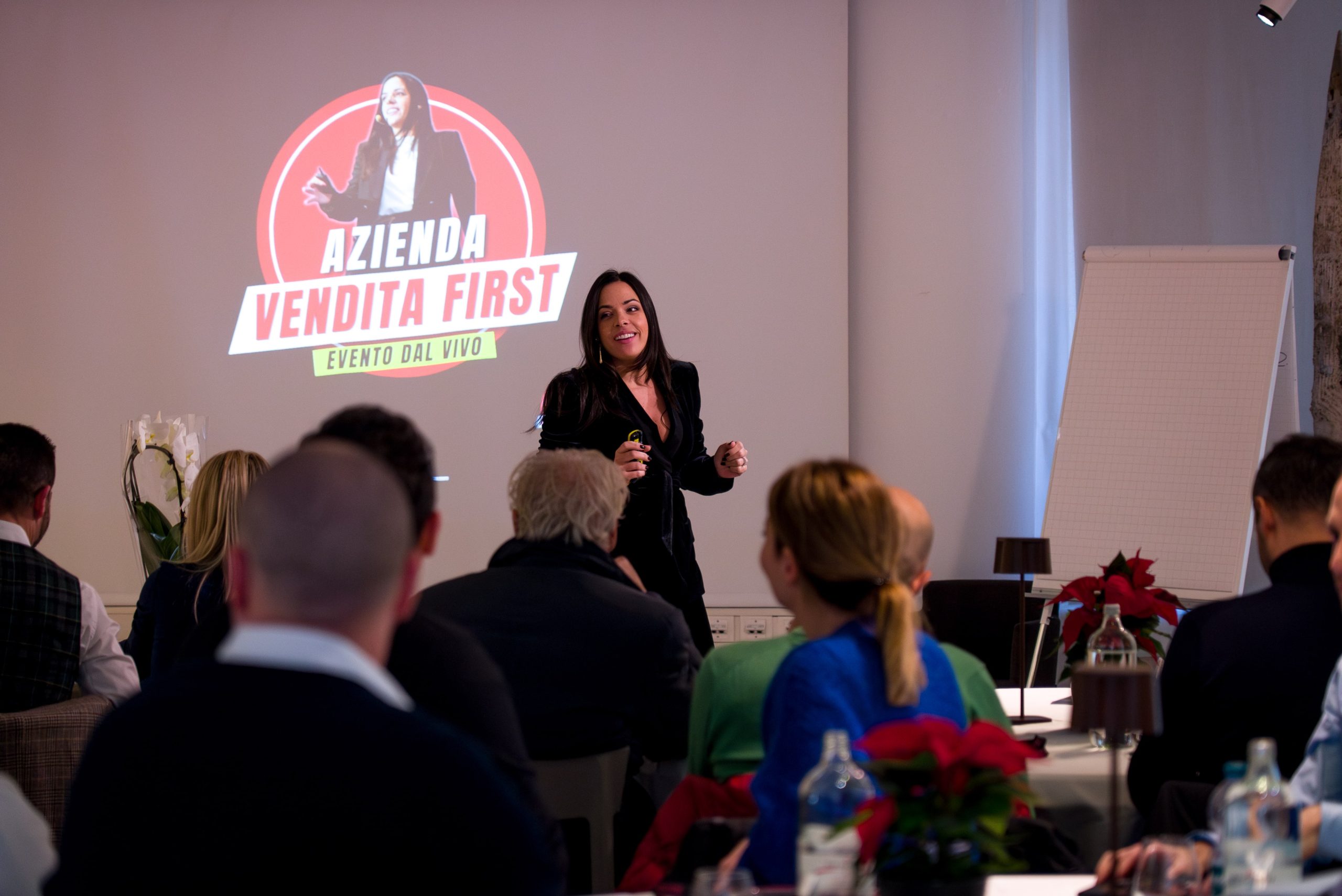 Cristina De Martinis - Foto Evento Azienda Vendita First 2