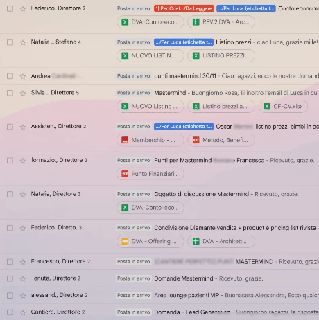 Video Feauture - Assistenza Email Scrolling - Master in Rete Vendita