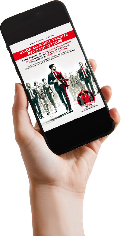 guida rete vendita mockup cellulare